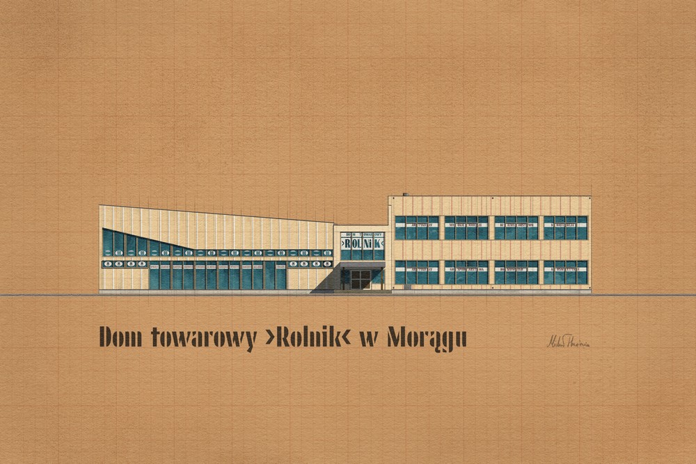 Dom towarowy >Rolnik< w Morągu