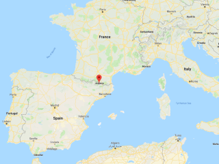 Map showing Andorra location (opens in OpenStreetMap)
