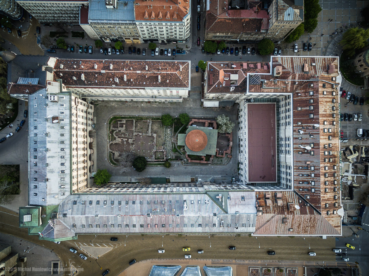 Church of St. George from Above