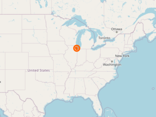 Map showing Chicago, Illinois, USA location (opens in OpenStreetMap)