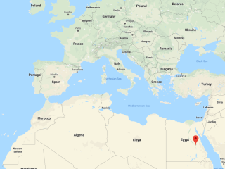 Map showing Luxor, Egypt location (opens in OpenStreetMap)