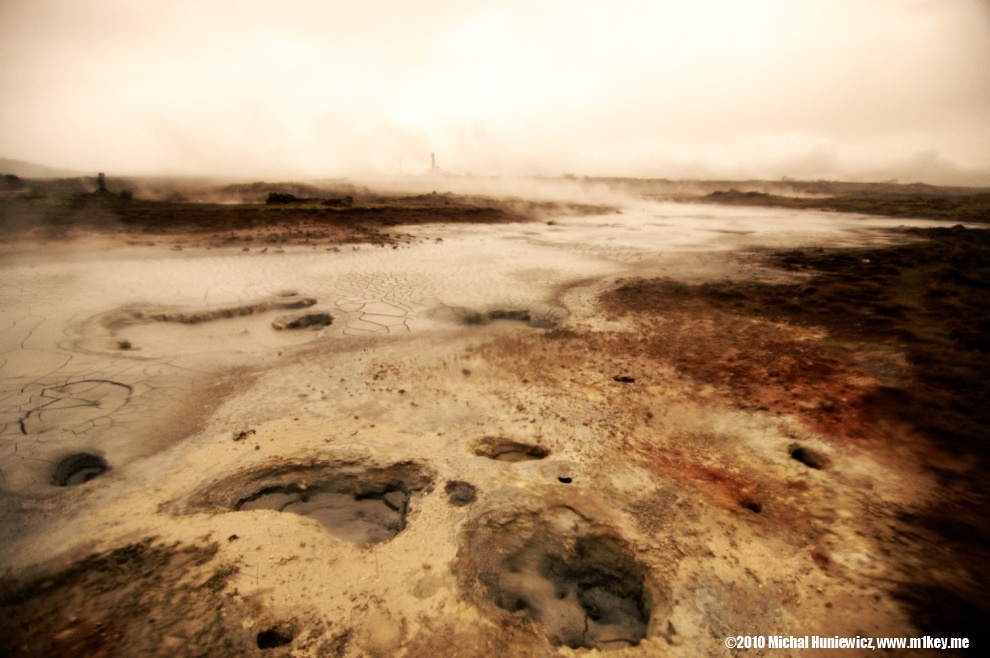 Mud fields - Iceland 2009