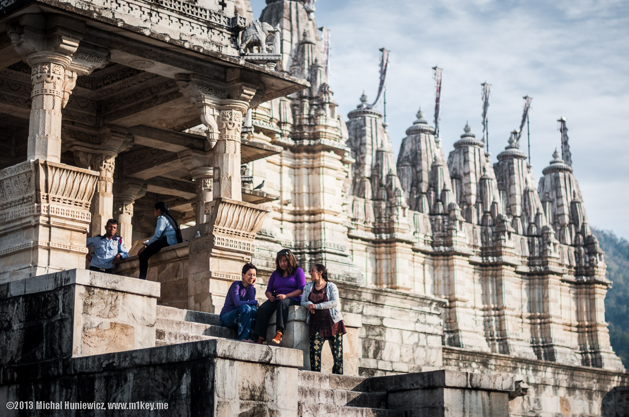 Visiting a Jain temple