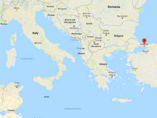 Map showing Istanbul location (opens in OpenStreetMap)