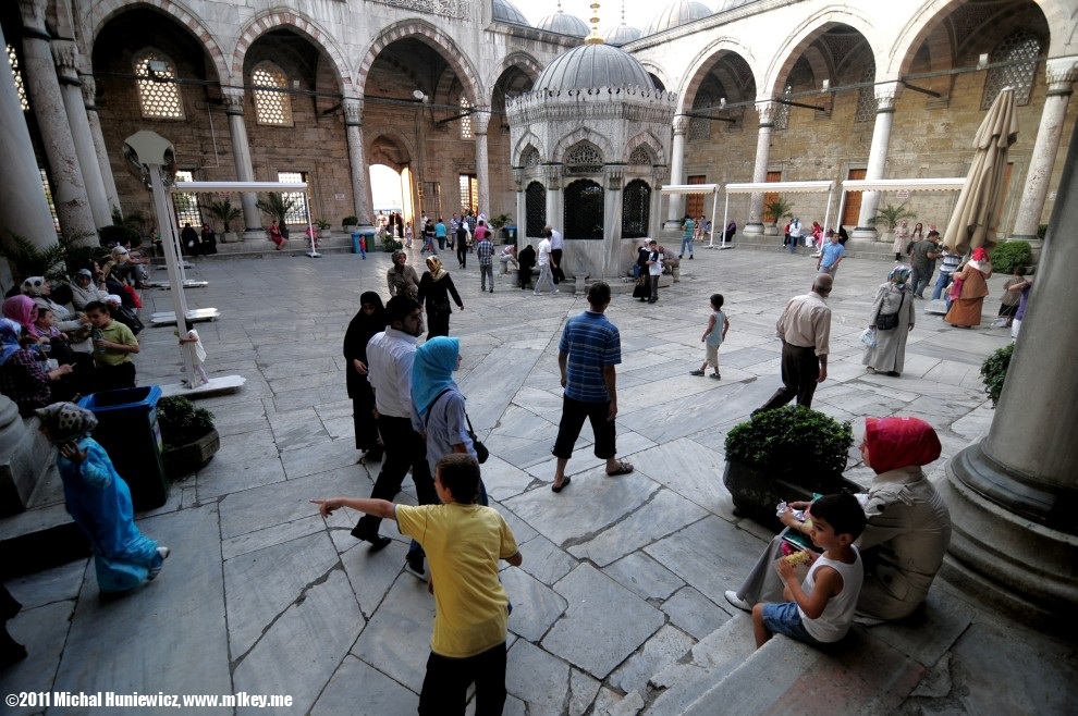 Mosque courtyard