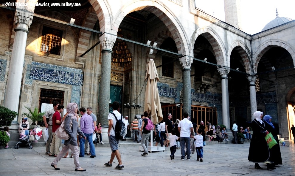 Mosque courtyard
