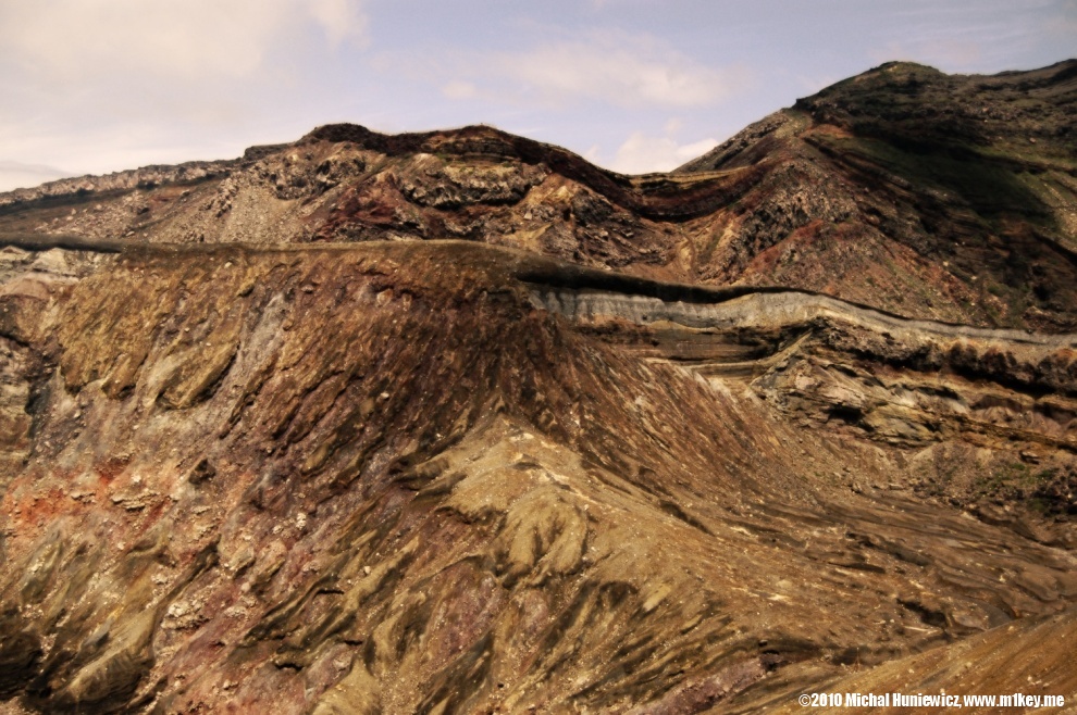 Mount Aso crater