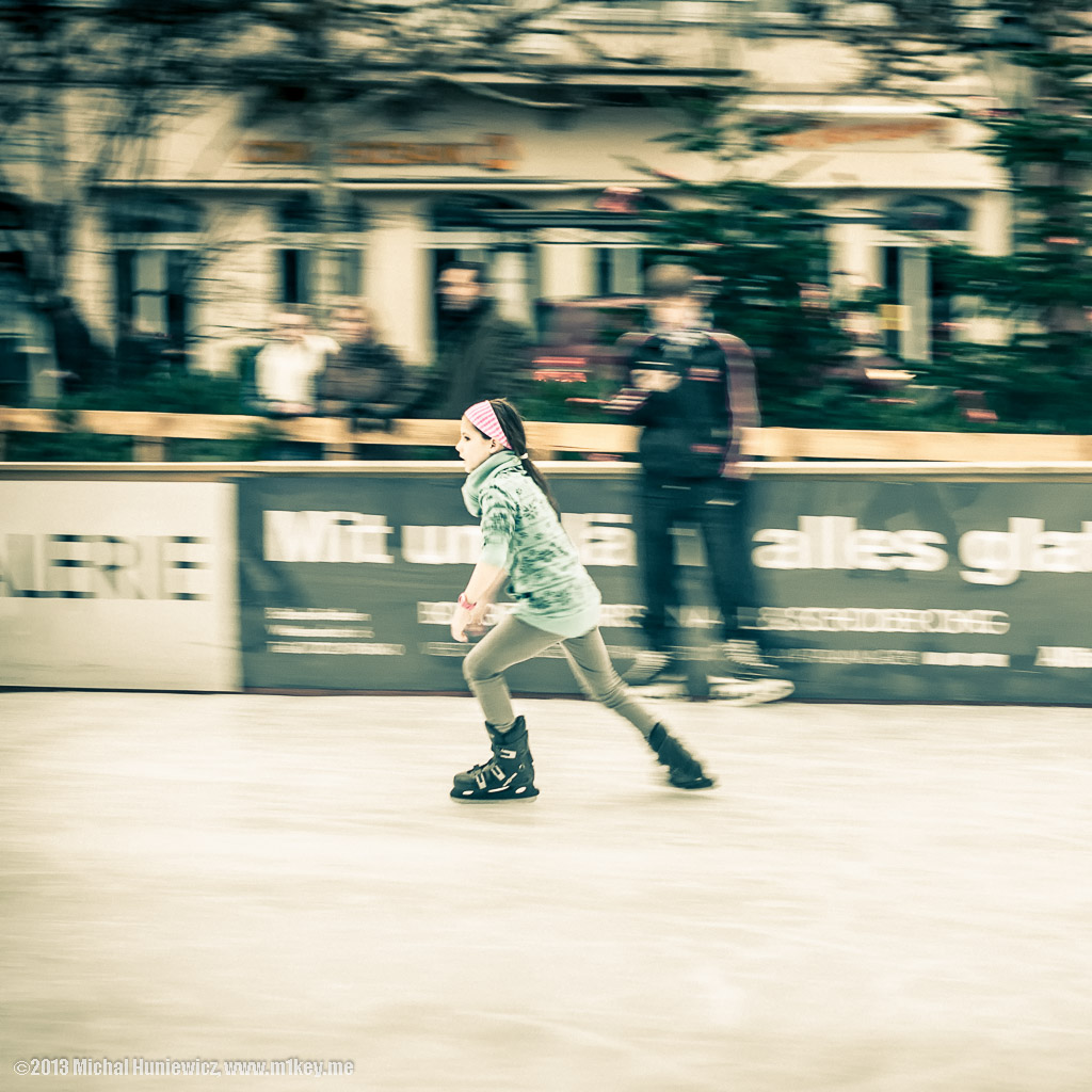 Ice skating