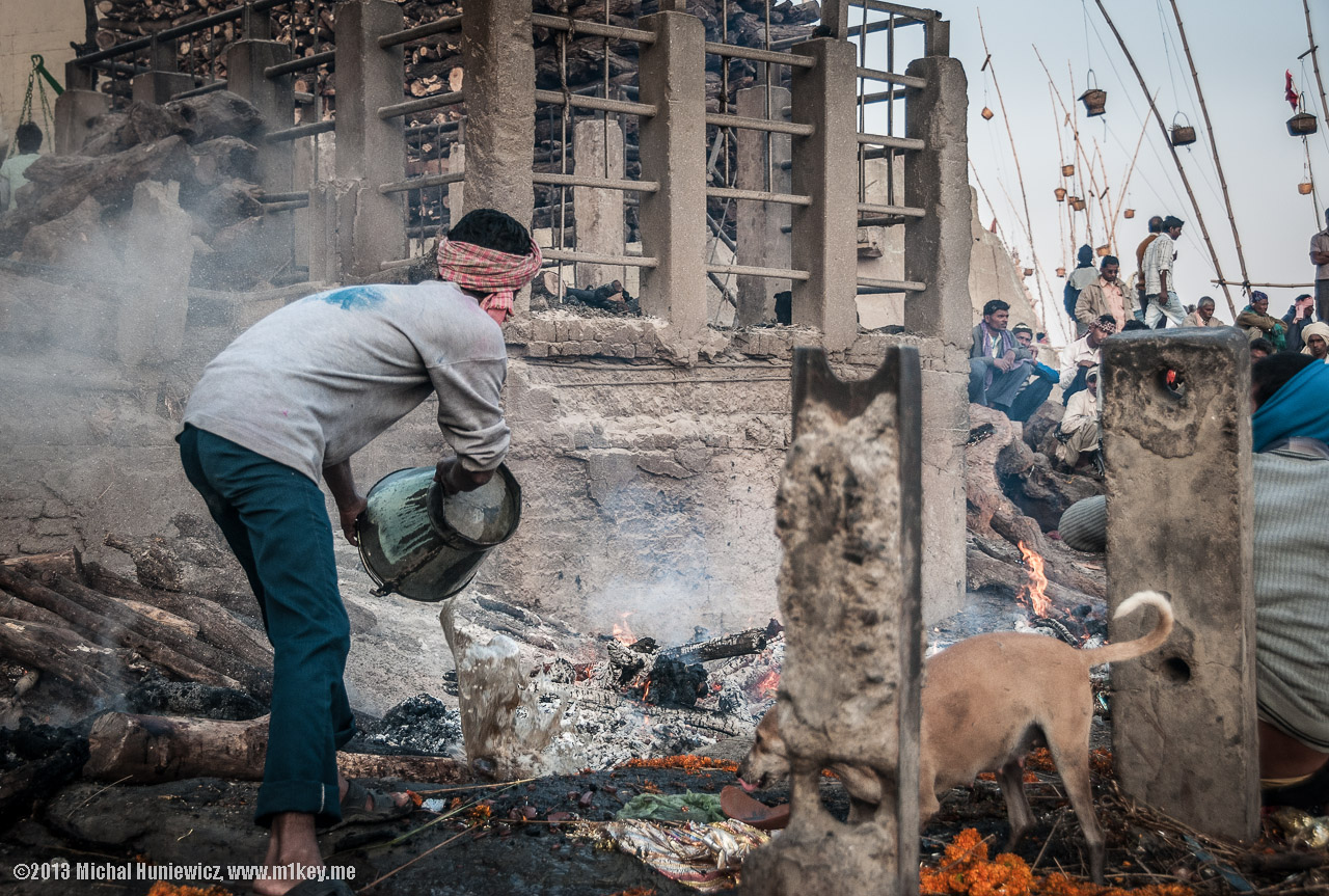 Extinguishing the fire