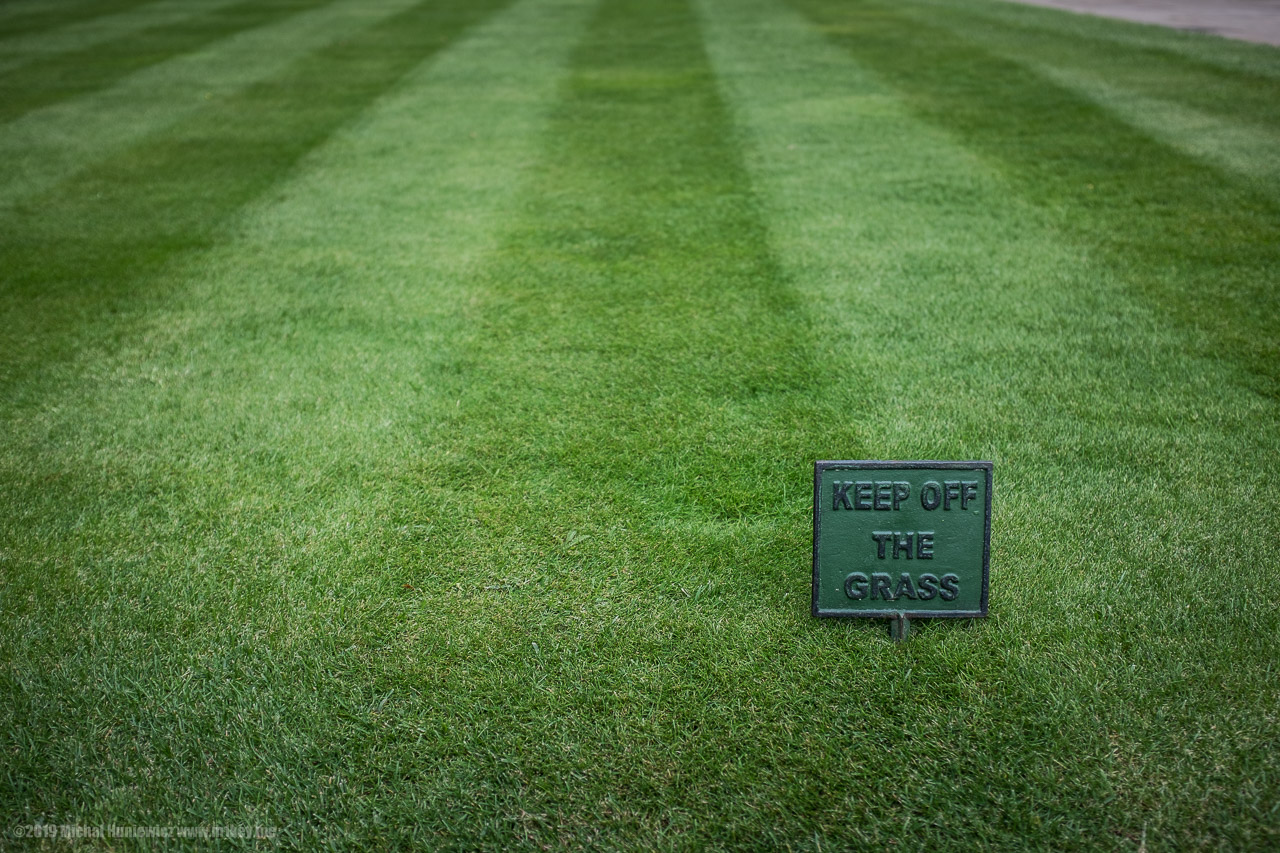 Keep off the Grass