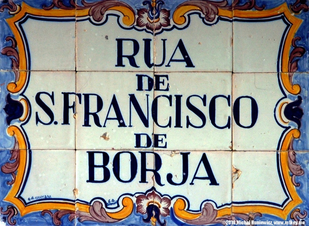 Rua de S. Francisco de Borja