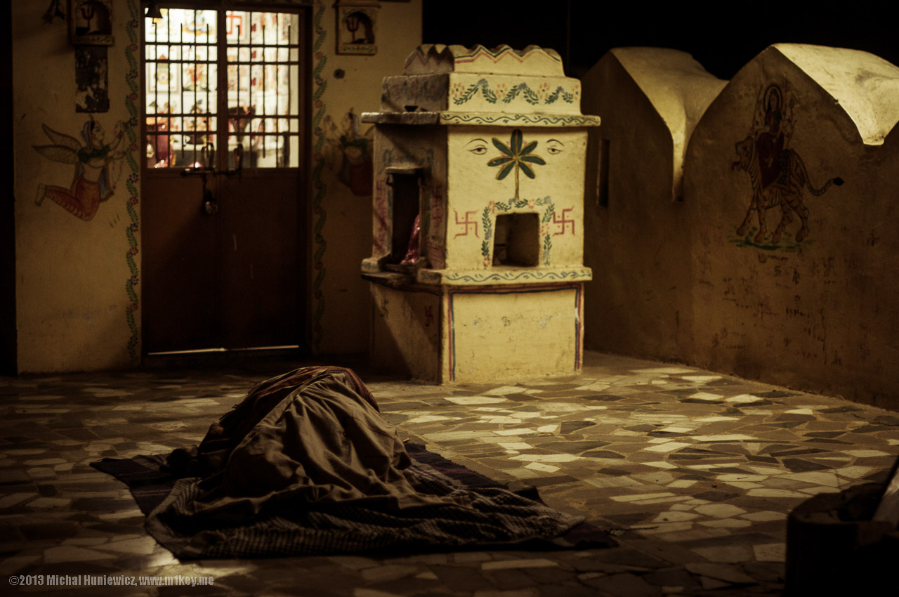 Sleeping in the streets