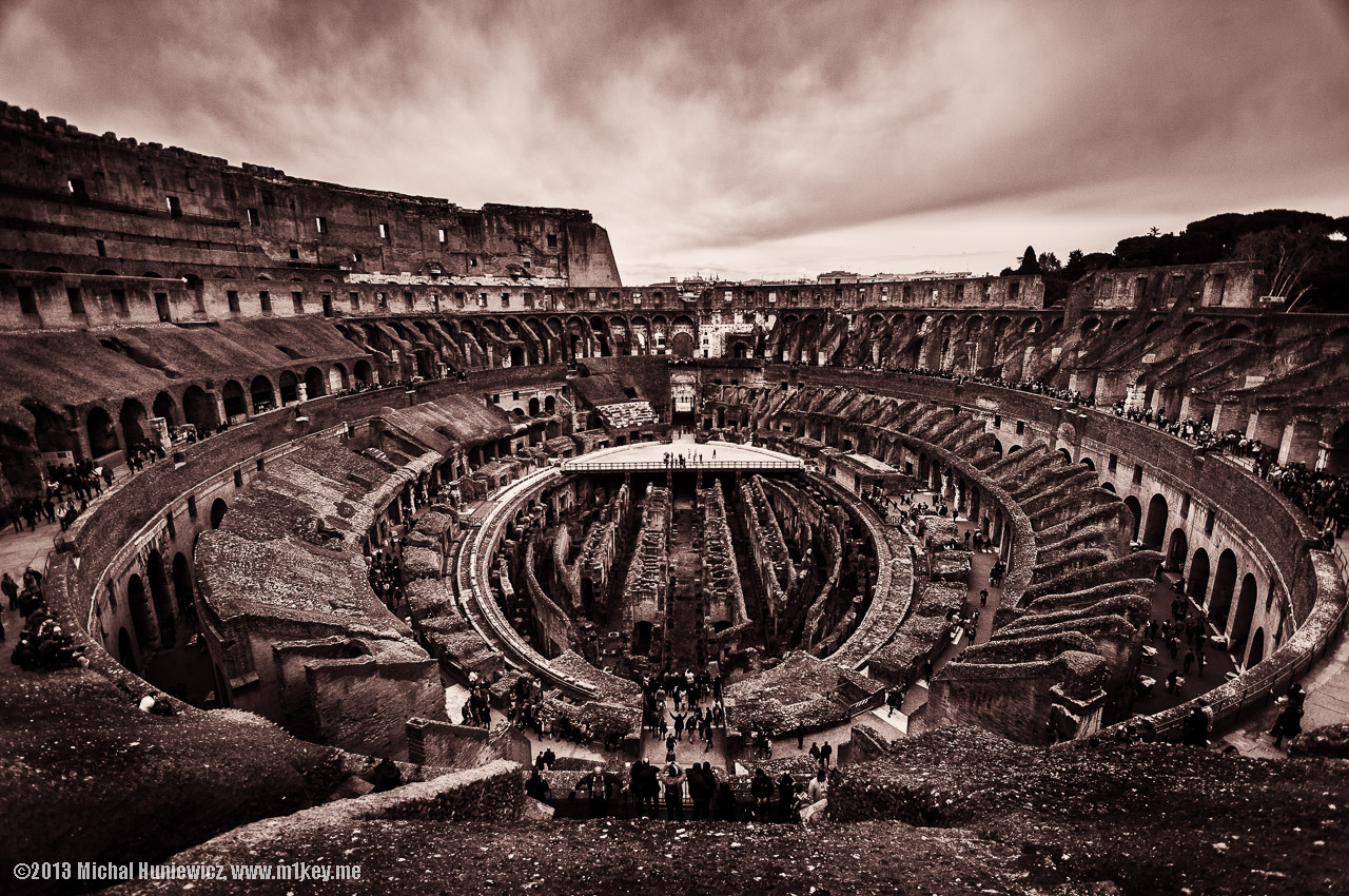 Clouds over Colosseum