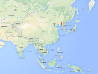 Map showing Yalu River location (opens in OpenStreetMap)