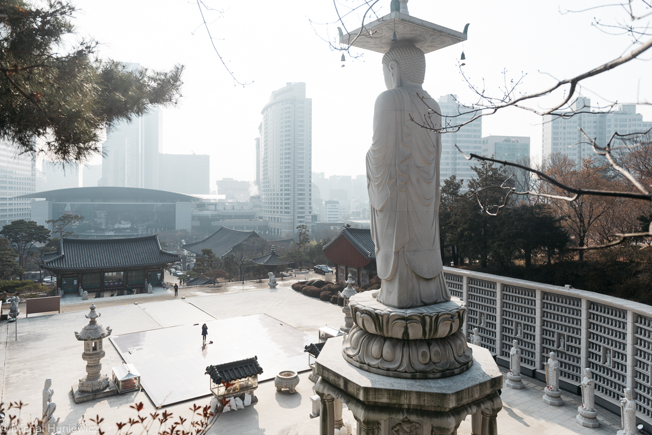 Seoul from the Temple