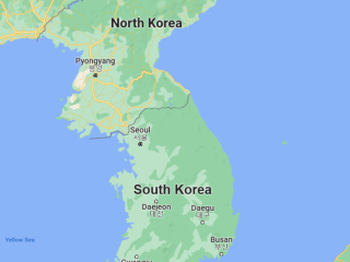 Map showing South Korea location (opens in OpenStreetMap)