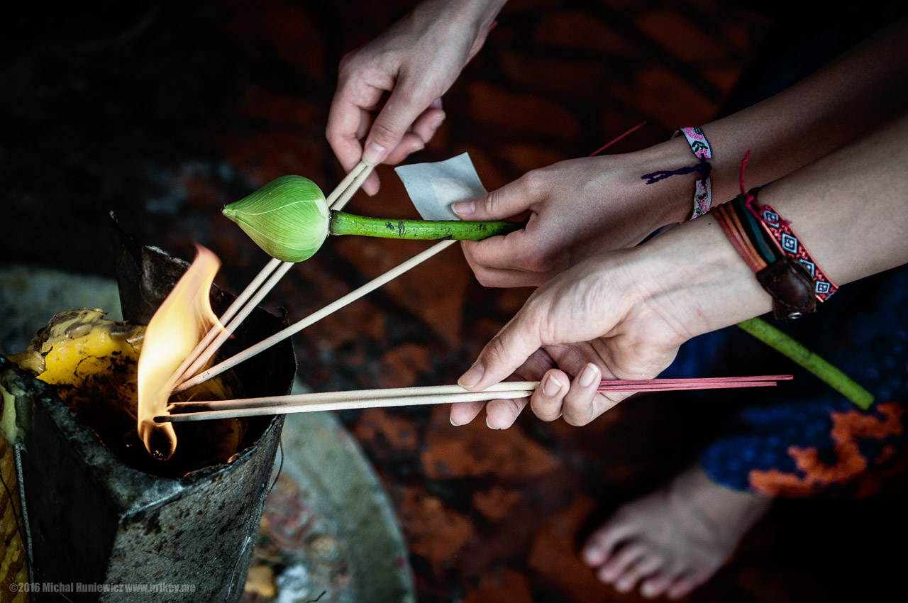 Burning Sticks