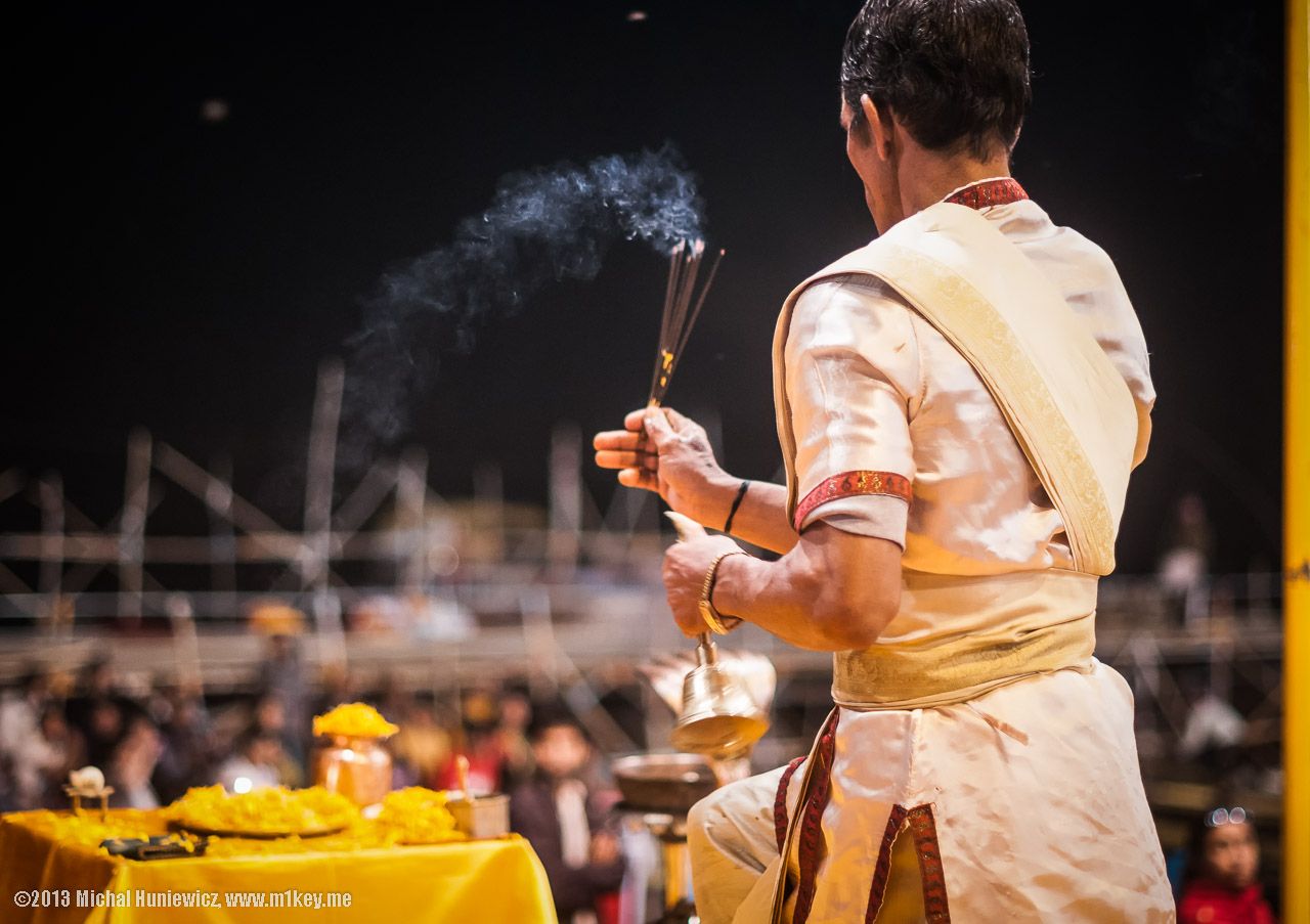 Aarti ceremony