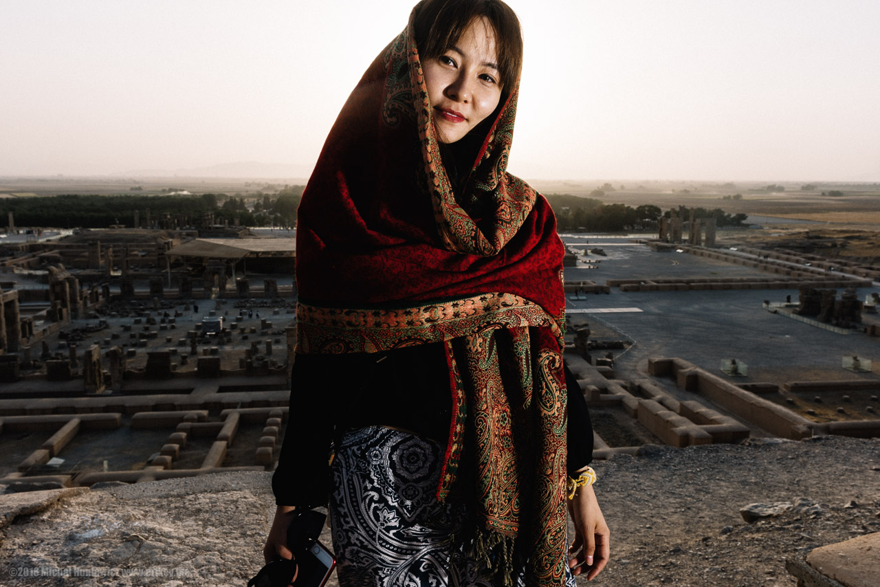 Sunset in Persepolis