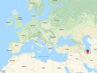 Map showing Iran location (opens in OpenStreetMap)