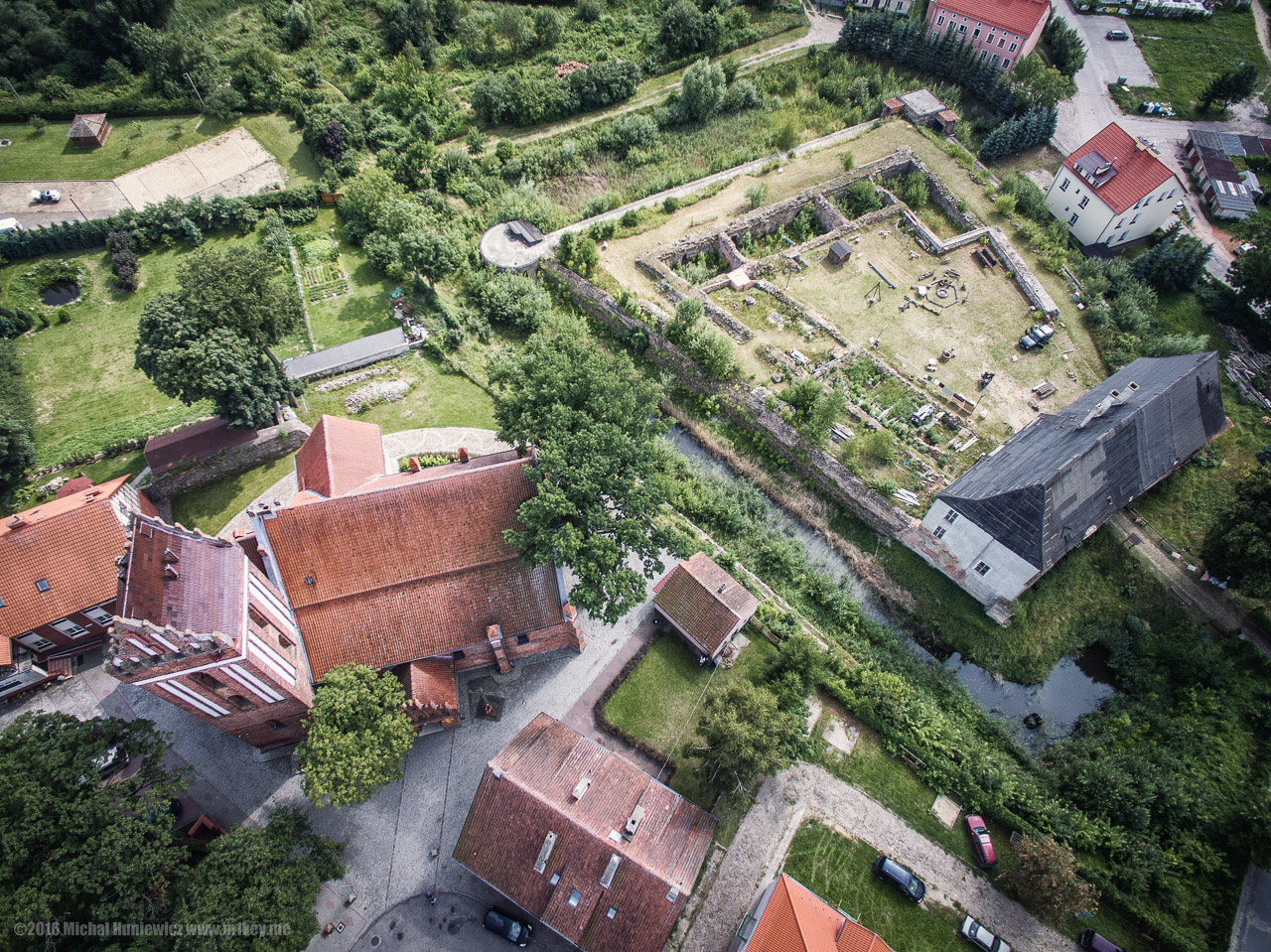 Morąg Church and Castle